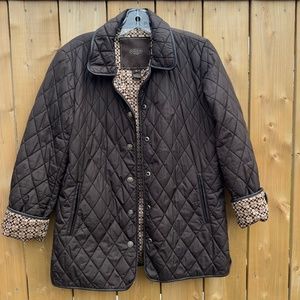 Coach quilted jacket